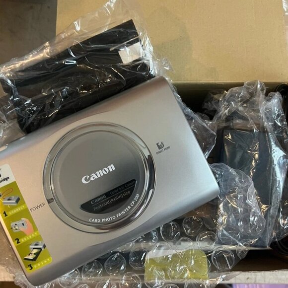 NOS Canon CP-200 Card Photo Printer - Picture 2 of 5